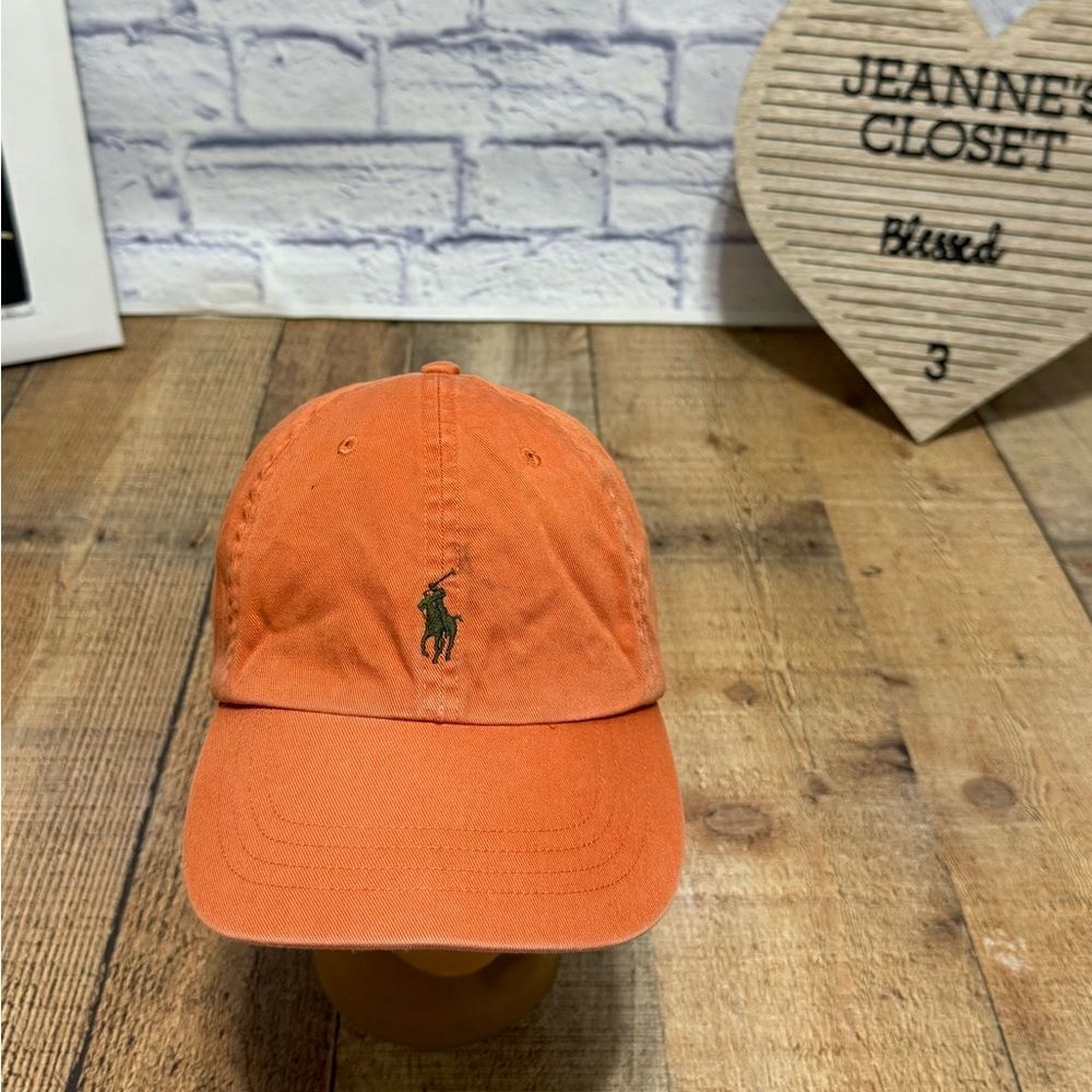 Orange Polo Cap